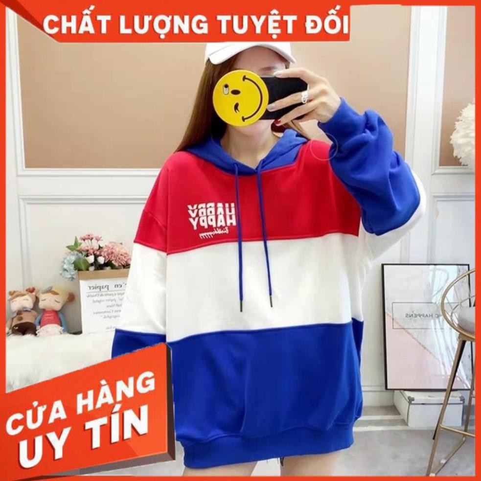 [HOT] Áo khoác nỉ Hoodie KN18 phối sọc ngang 3 màu kiểu dáng Hàn Quốc năng động, trẻ trung, form unisex nam và nữ