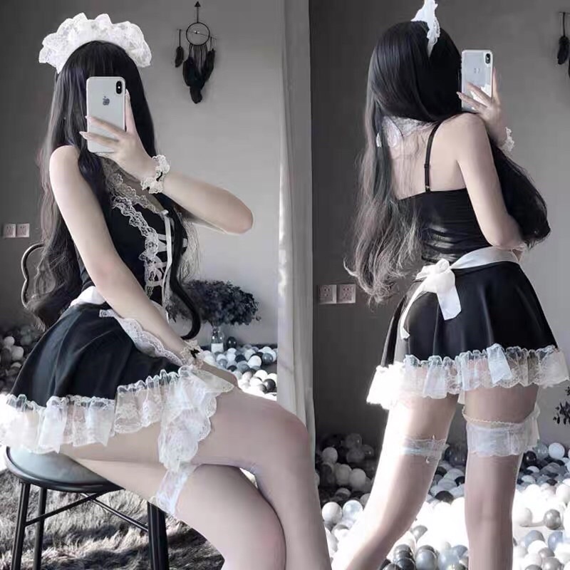 SET BỘ COSPLAY HẦU GÁI SEXY GỢI CẢM-giao nhanh 2h | BigBuy360 - bigbuy360.vn