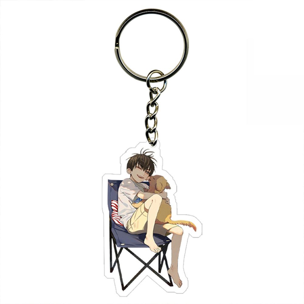 1 Móc Chìa Khóa Họa Tiết Hoạt Hình Anime Bằng Acrylic 19 Days Dễ Thương