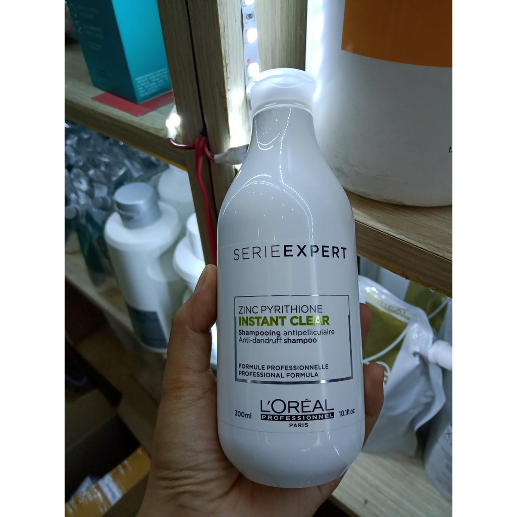 (Chính hãng giá sỉ) Dầu Gội Trị Gàu Loreal Instant Clear Pure Shampoo 300ML