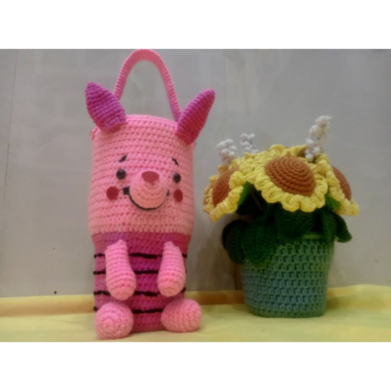 Túi đựng bình giữ nhiệt handmade