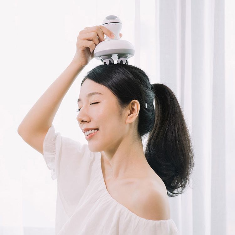 Máy Massage Đầu Cổ Mặt Mini Đa Năng KINGTECH ST-701 - Matxa Giải Toả Căng Thẳng, Mệt Mỏi - Bảo Hành 12 Tháng