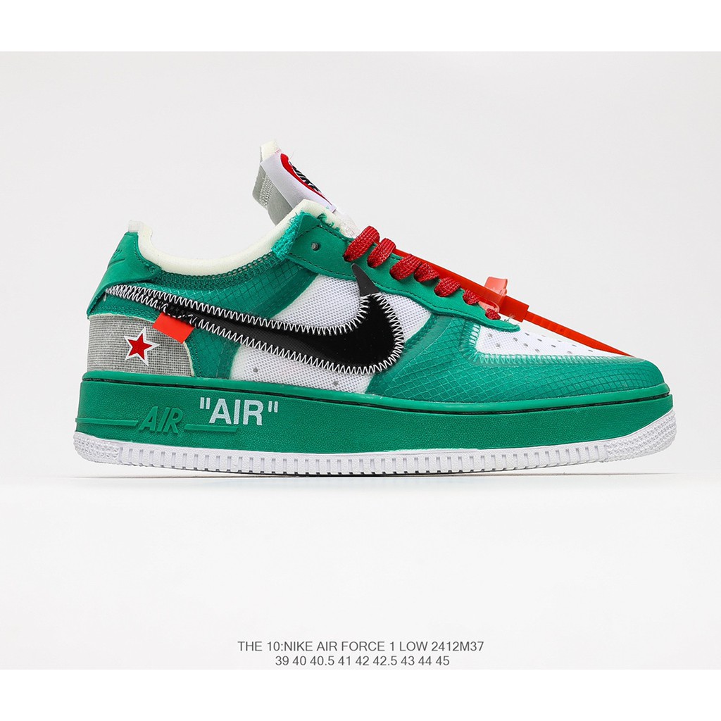 Order 1-2 Tuần + Freeship Giày Outlet Store Sneaker _Nike OFF-WHITE x Air Force 1 OW MSP: 2412M375 gaubeaostore.shop