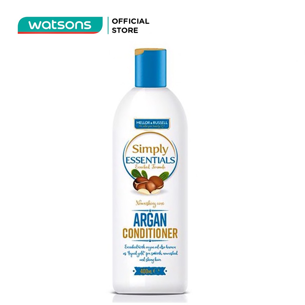 Dầu Xả Simply Essentials Conditioner Argan Suitable Damaged Hair Nuôi Dưỡng Dành Cho Tóc Nhờn 400ml