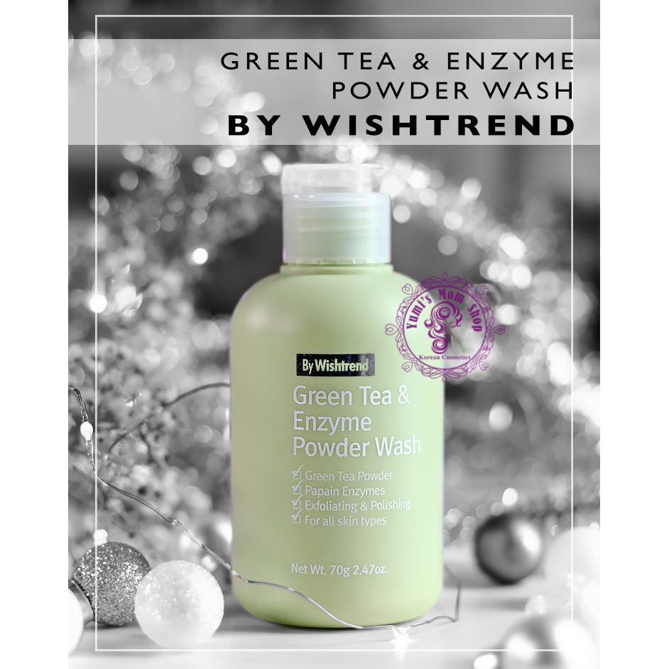 Bột Rửa Mặt Trà Xanh By Wishtrend Green Tea & Enzyme Powder Wash | BigBuy360 - bigbuy360.vn