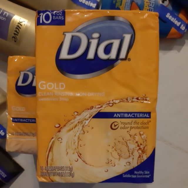 XÀ BÔNG CỤC DIAL VÀNG/ XANH - DIAL ANTIBACTERIAL BAR SOAP, GOLD / SPRINGWATER /BERRY  TỪ MỸ