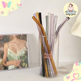 Ống hút thủy tinh, cong/thẳng│12 cm │xem thêm ở phần mô tả sản phẩm