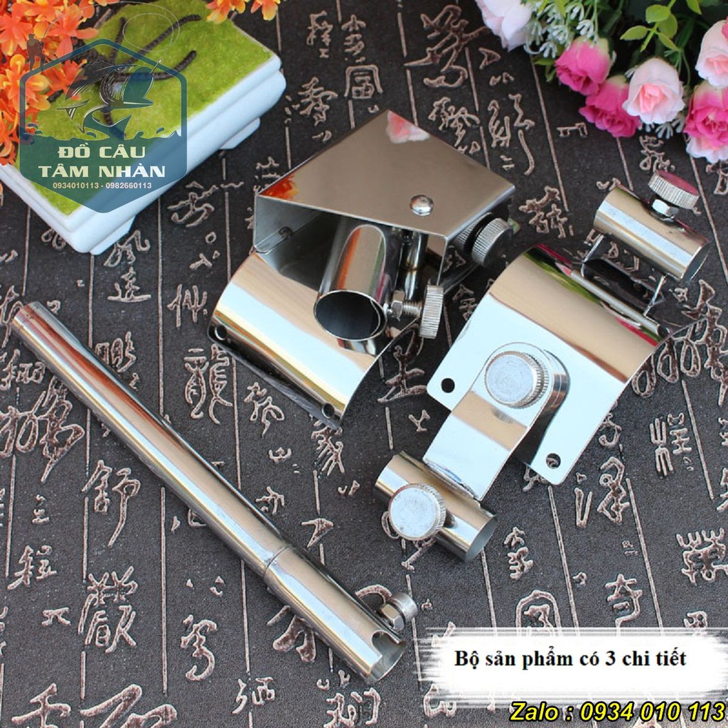 Bộ pass chế gắn thùng đá làm thùng câu cá
