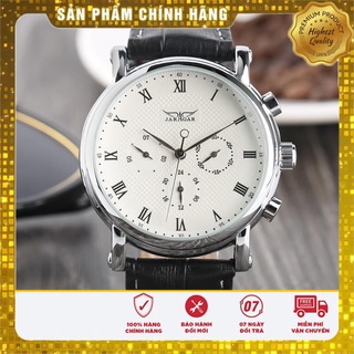 Đồng hồ cơ Classical JARAGAR mặt tròn 6 kim full lịch