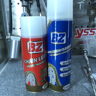 Combo Xịt BZ Bôi Trơn Bão Dưỡng Sên Sử Dụng Môtô Xe Máy