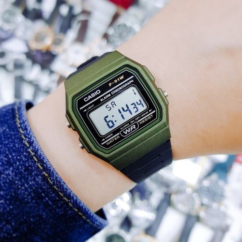 Đồng hồ Casio Huyền Thoại Nam nữ F-94, F-91, F-201 Chống Nước 5 ATM - Tuổi thọ Pin 7 [Bảo Hành 5 Năm]