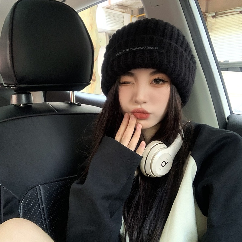 Mũ Len Rộng Vành Phong Cách Nhật Bản Thời Trang Mùa Đông 2022 Cho Nữ