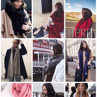 Khăn Choàng Cổ  Thời Trang Len ACNE