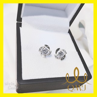♥️FREESHIP- KHUYÊN TAI NỮ ĐẸP- bông tai đá xoáy đơn giản đẹp, bạc chuẩn 925 cao cấp