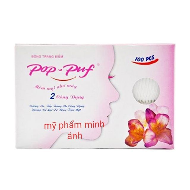 Bông tẩy trang pop-puf