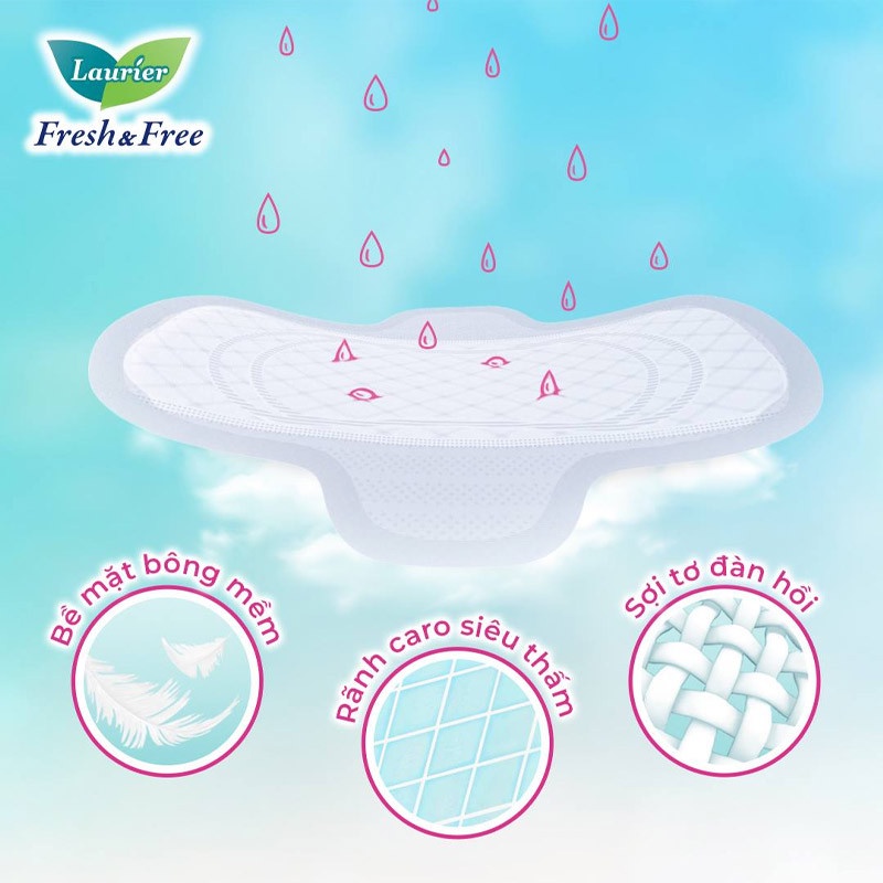 Băng Vệ Sinh Laurier Kao Siêu Thấm