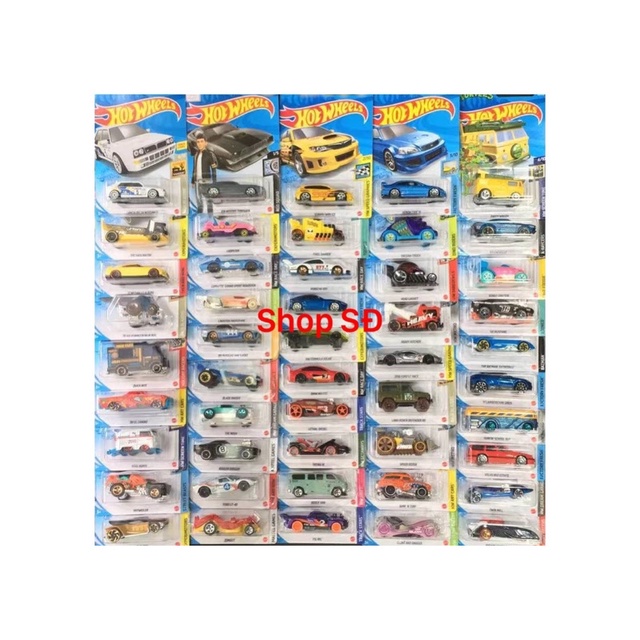 Xe hotwheel - combo 5 chiếc ngẫu nhiên
