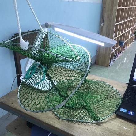 Giỏ cá, tôm, rọng đựng thủy sản, thiết kế chỉ dù vô cùng chắc chắn