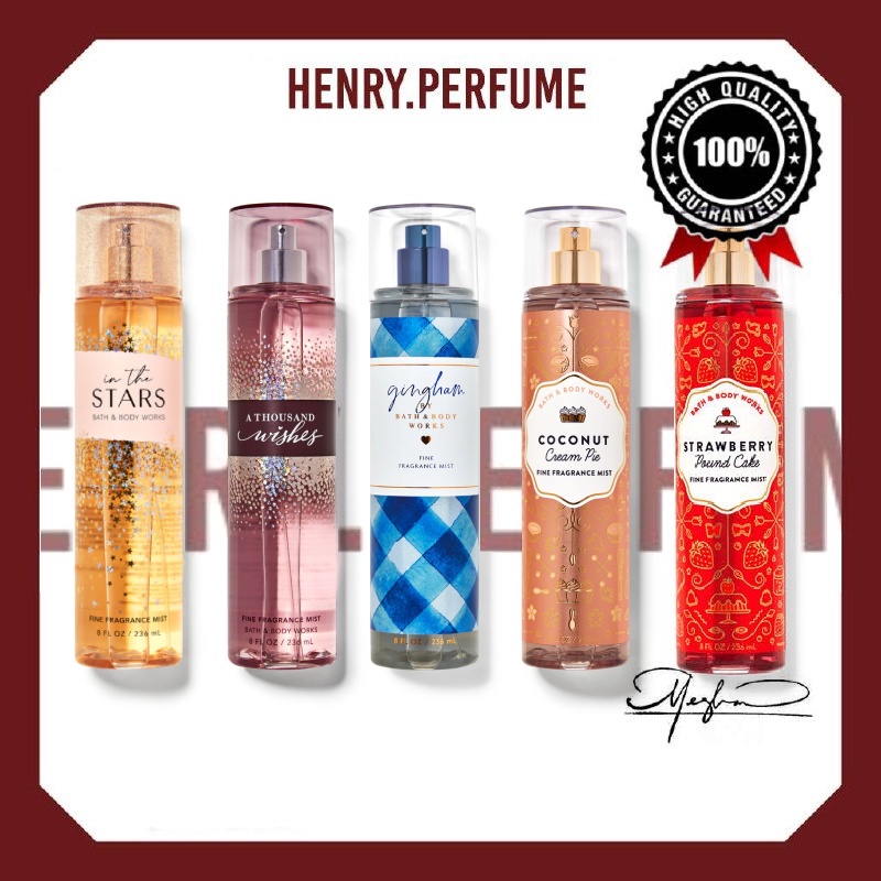Xịt thơm toàn thân Body Mist Bath and Body Works 10ml