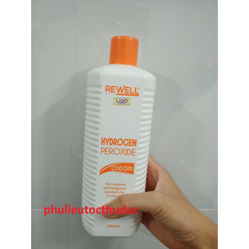 1000ml oxy nhuộm tóc Rewell