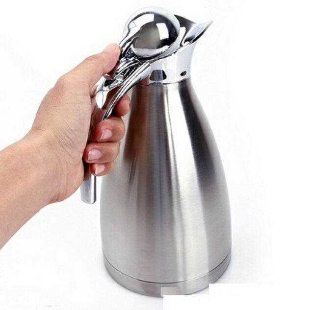 Bình thủy cao cấp inox 2l.