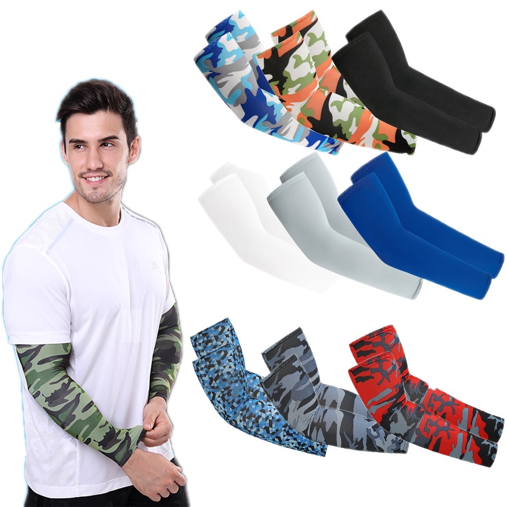 Vỏ Bọc Bảo Vệ Cánh Tay Chống Tia UV Tiện Dụng Khi Lái Xe Mô Tô /