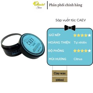 Sáp vuốt tóc nam styling caev clay wax giúp giữ nếp tóc trong thời gian dài, không bết rích , mùi hương nam tính , 100ml