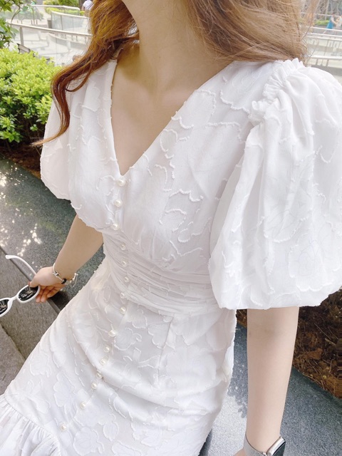 [Mã FAMARAL1 giảm 10K đơn 50K] Đầm dự tiệc ren đuôi cá đóng chuỗi | BigBuy360 - bigbuy360.vn