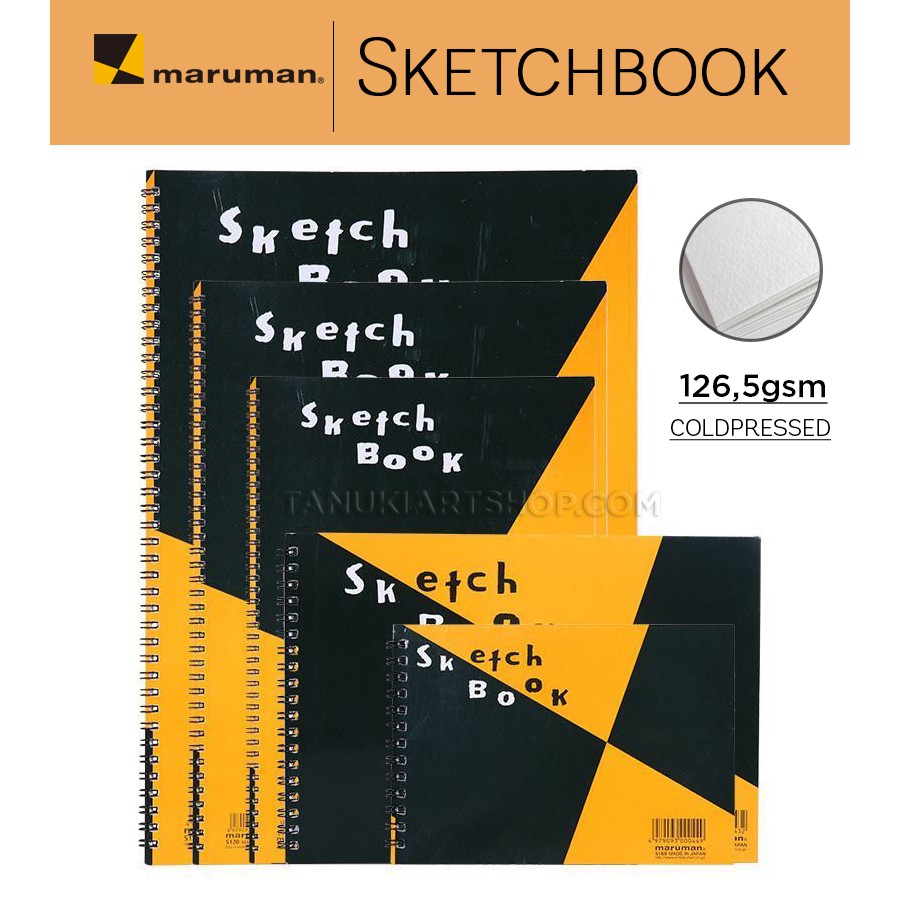 Sketchbook màu nước Maruman