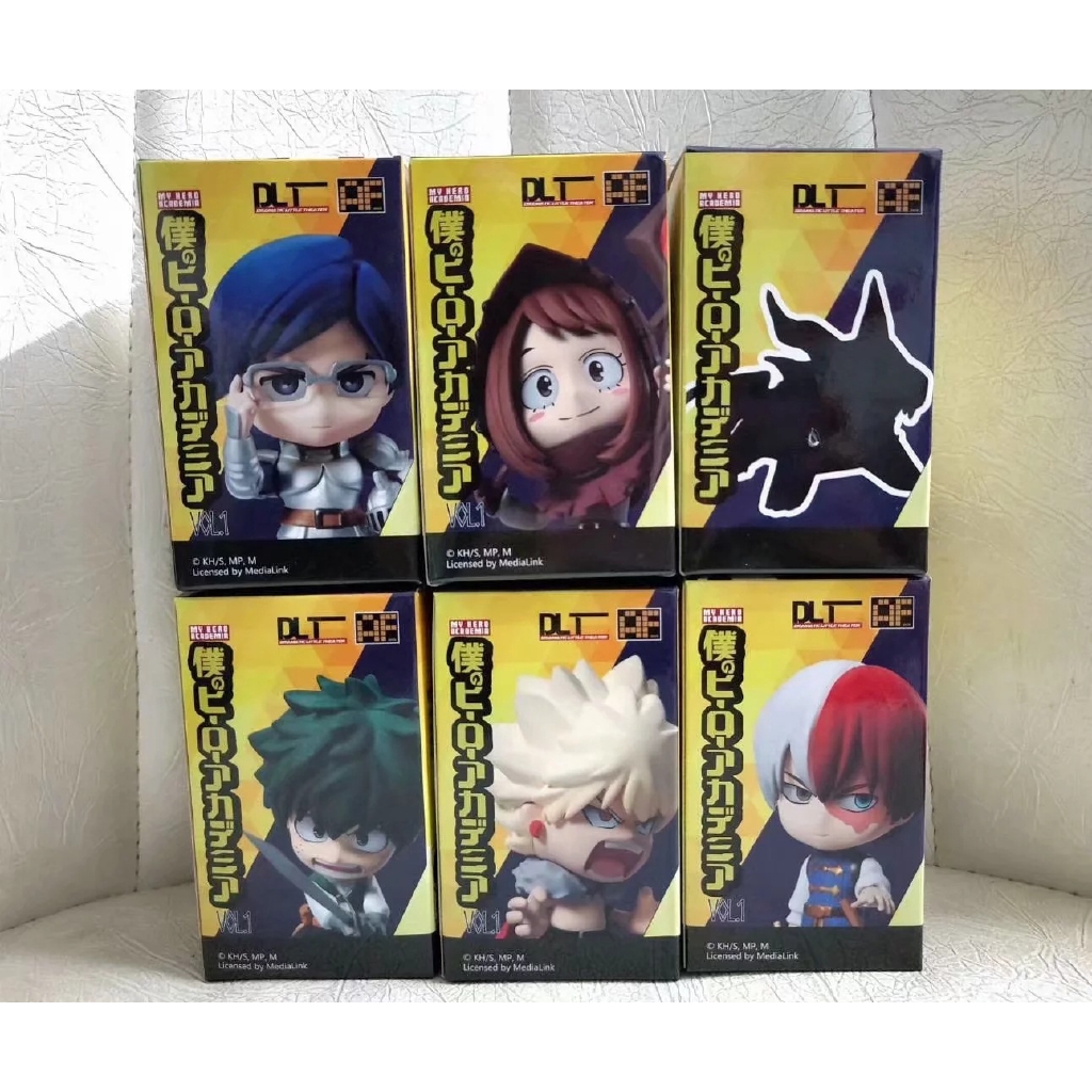 Set 6 Mô Hình Nhân Vật Anime My Hero Academy Chất Lượng Cao