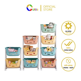 Kệ đựng đồ chơi Cutis, có nhiều tầng để được nhiều vị trí