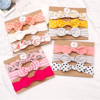 set 3 băng đô cài tóc đẹp cho bé