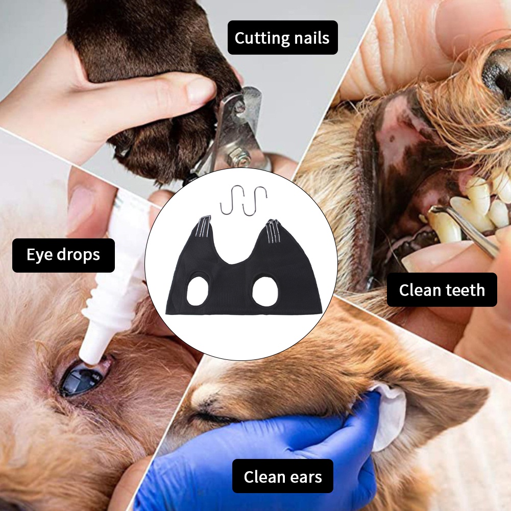 Practical durable bathing restraint dogs cats ear eye care pet grooming - ảnh sản phẩm 5