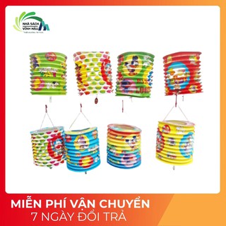 lồng đèn Trung Thu Giấy Mẫu Trụ Tròn