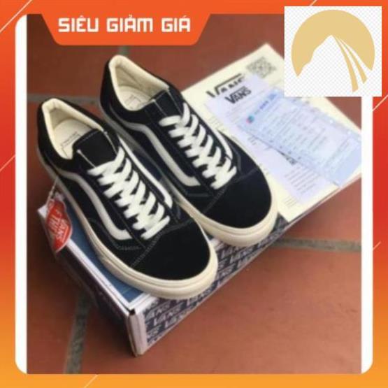 GIÀY SNEAKER VANS ĐEN ĐẾ TRẮNG HOT NHẤT 2020 GIÁ CỰC SỐC