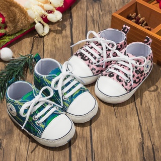 Baby shoes Spring baby shoes non-slip baby canvas breathable soft-soled shoes 0-1 years old