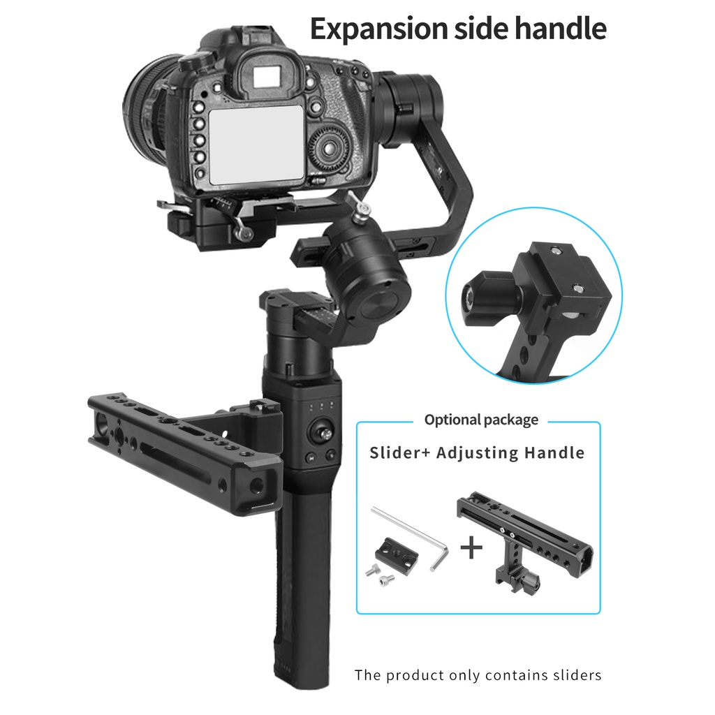Tấm Mở Rộng Màn Hình XT-XINTE: Ronin SC Ổn Định Với Ốc Vít M4 Mở Rộng 1 / 4 Tương Thích Với DJI Ronin S