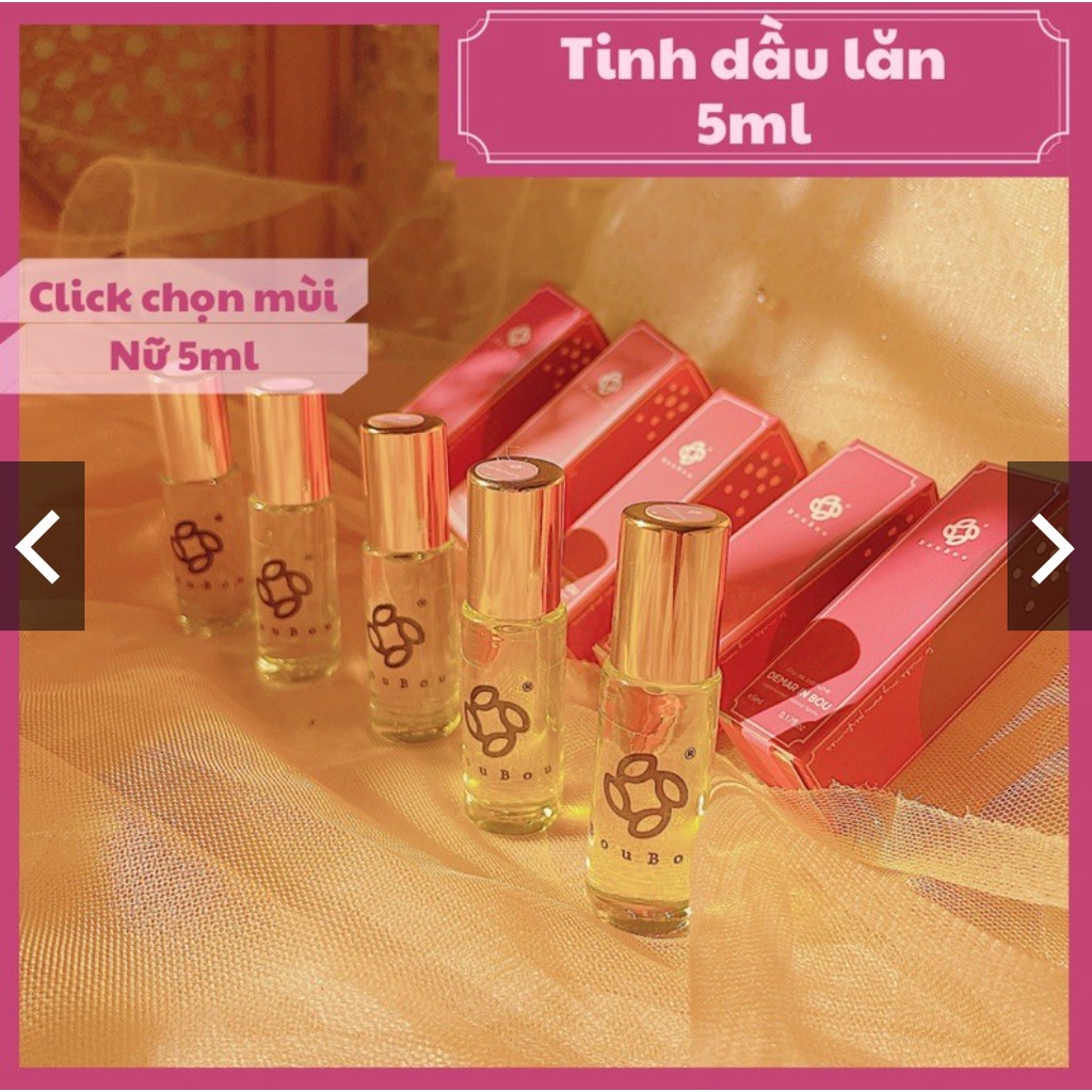 [CHÍNH HÃNG] NỮ - TINH DẦU NƯỚC HOA BOU 5ML