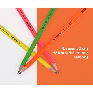 Combo 4 bút chì Đức STABILO Swano 4907-HB