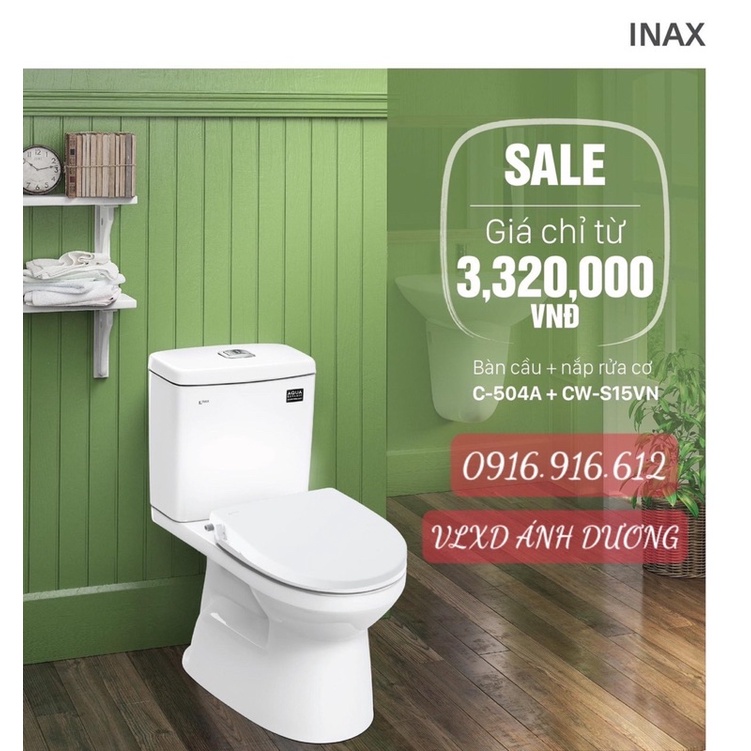 Combo thiết bị vệ sinh INAX chính hãng