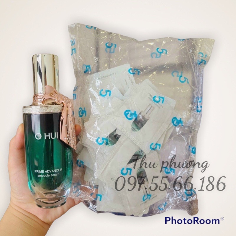 COMBO 50 GÓI TINH CHẤT OHUI PRIME ADVANCER SERUM 1 ML