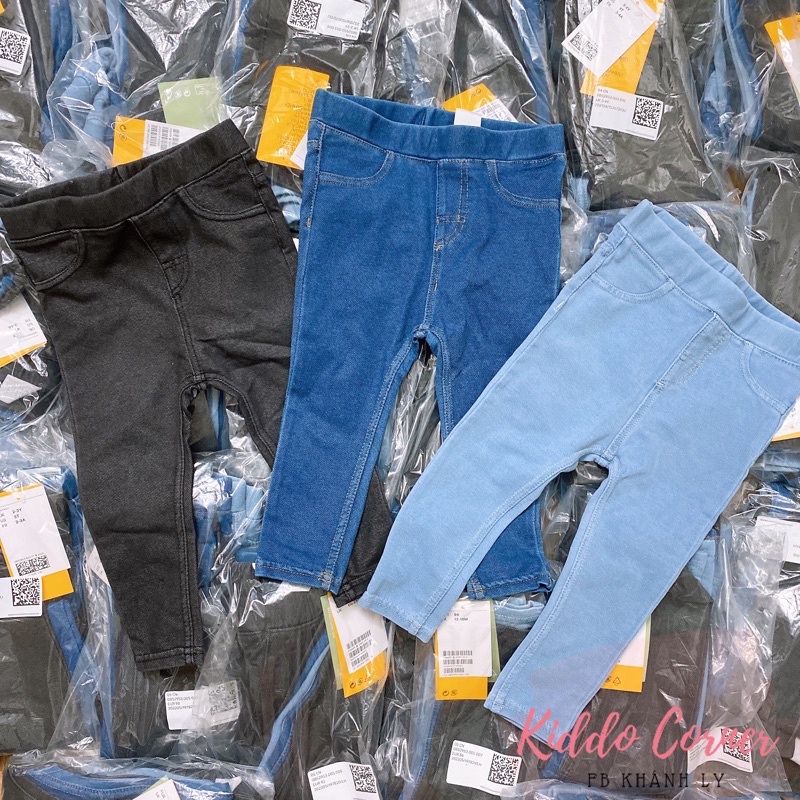 Quần Jeans và legging giả jeans H&M đủ màu cho bé đã về sẵn nhé ạ ❤️