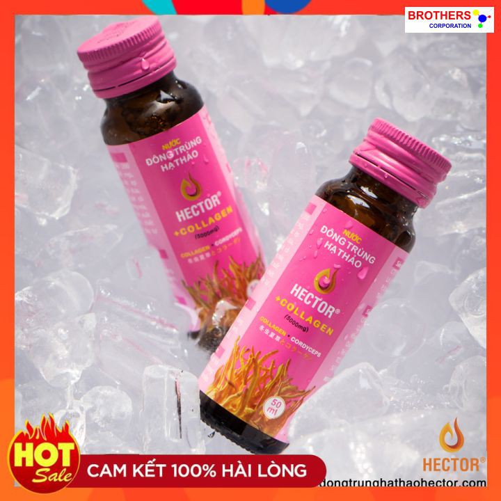 [Gói trải nghiệm] [Hỗ trợ freeship] Nước Đông Trùng Hạ Thảo Hector Collagen (02 chai Collagen x 50ml) | BigBuy360 - bigbuy360.vn