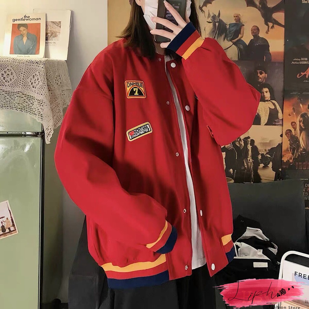 Áo Khoác Cardigan Nút Bấm Form Rộng Nam Nữ Lô Gô Thêu Unisex - Liph Store | BigBuy360 - bigbuy360.vn