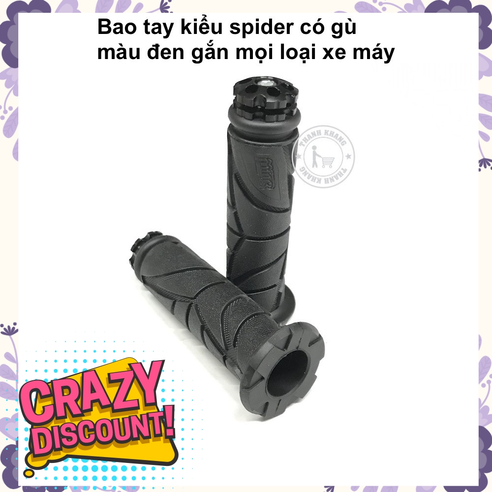 Bao tay xe máy kiểu spider có gù gắn mọi loại xe thanh khang.