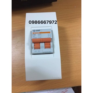 hôp bảo vệ aptomat cài đôi