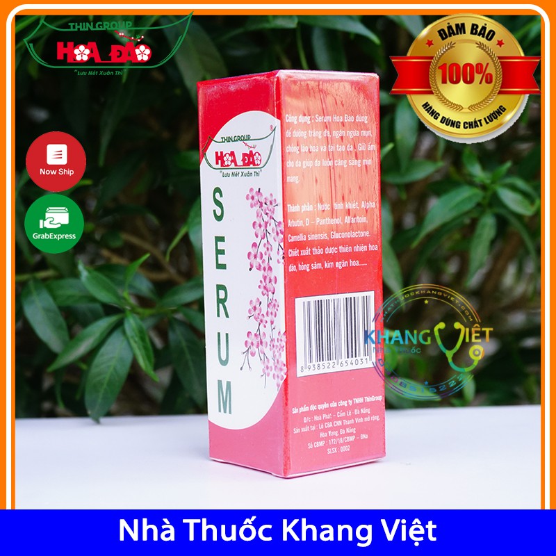 [CHÍNH HÃNG,FREESHIP] Serum Hoa Đào  Hỗ Trợ Giảm Nám Tàn Nhang