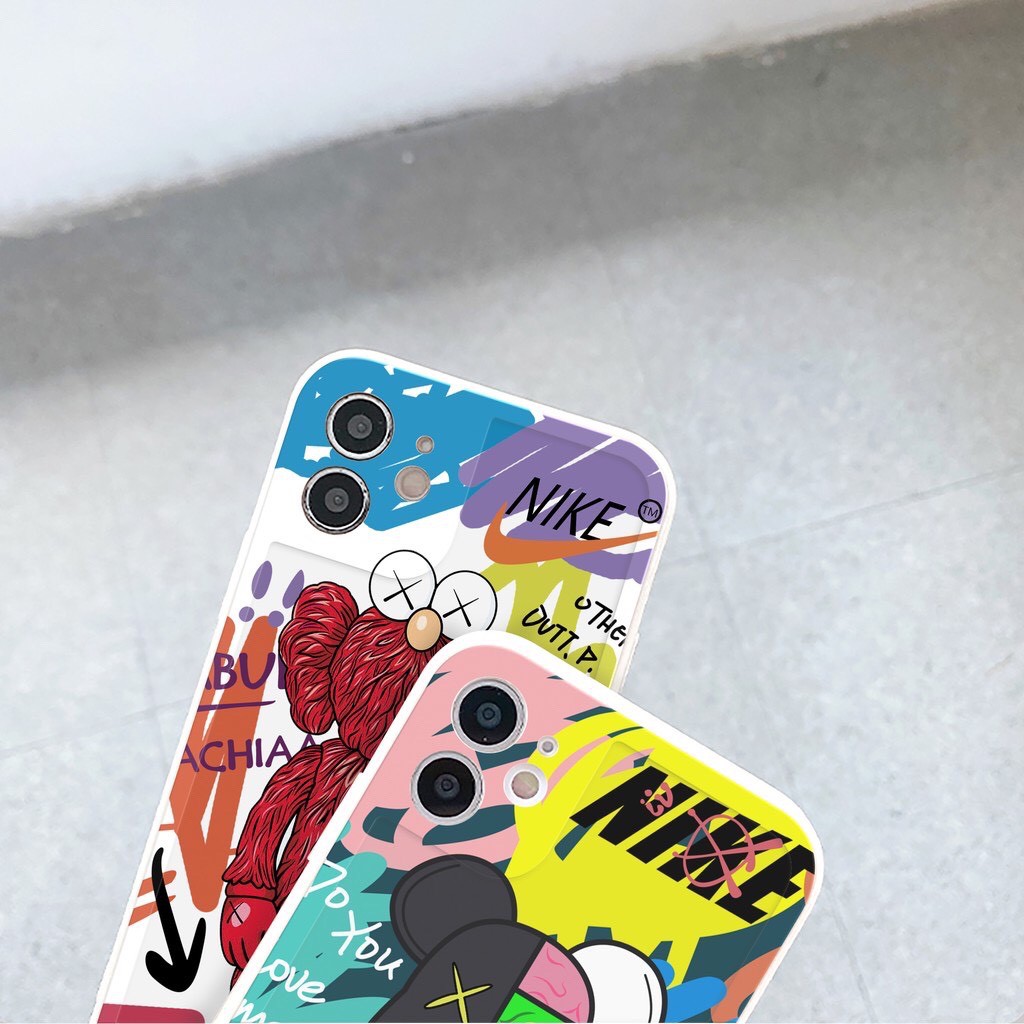 Ốp iphone Kin You bóng cạnh vuông BVC 7/7plus/8/8plus/x/xr/xs/11/12/pro/max/plus/promax [Tomax Shop]