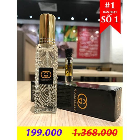 Nước Hoa Nam Nữ mini Cao Cấp 6D GúCCI 20ml Bán Chạy - Hàng nhập khẩu