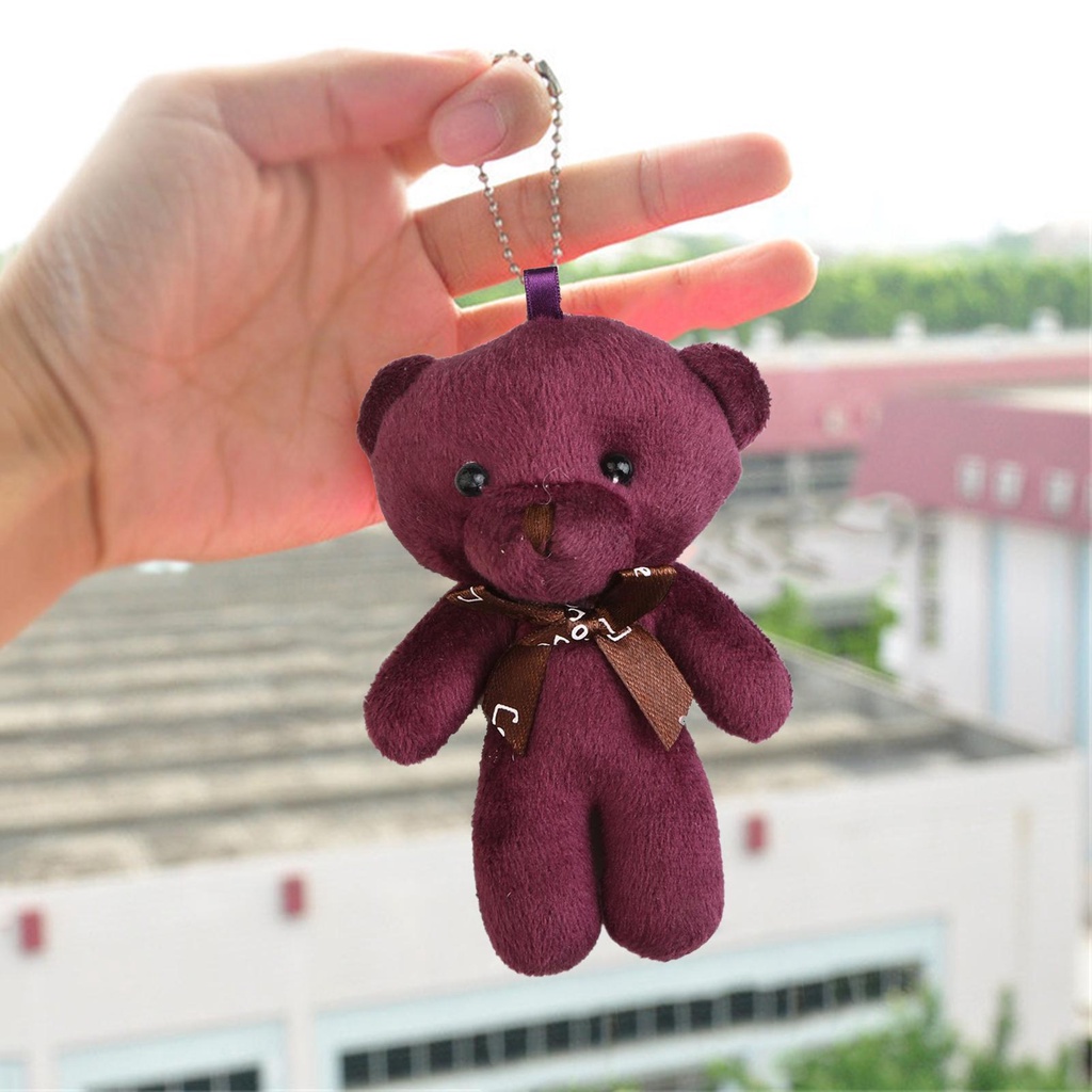 Móc Khóa Hình Gấu Bông 4.7 Inch Dễ Thương